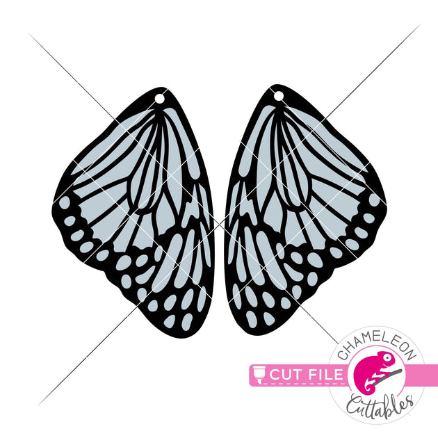 Ellie Tattoo / Butterfly SVG / DXF / PNG File - Cutting File for Silhouette  Cameo or Cricut or any other Cutter / Plotter