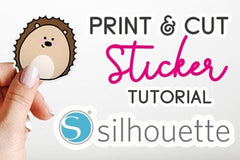 Create stickers with your Silhouette Cameo