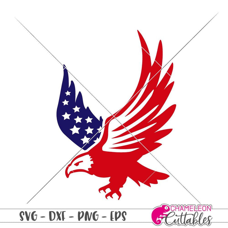 American Eagle Svg Png Dxf Eps Svg Dxf Png Cutting File