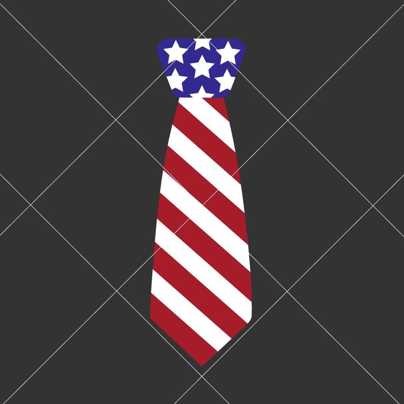 American Tie Svg Png Dxf Eps Svg Dxf Png Cutting File