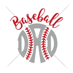 Baseball Dad Svg Png Dxf Eps Svg Dxf Png Cutting File
