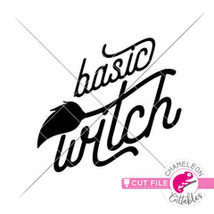 Basic Witch Halloween svg png dxf eps jpeg SVG DXF PNG Cutting File