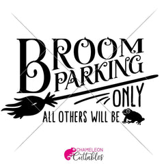 Broom Parking Only Svg Png Dxf Eps Svg Dxf Png Cutting File