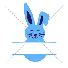 Bunny Boy Split Design Svg Png Dxf Eps Svg Dxf Png Cutting File