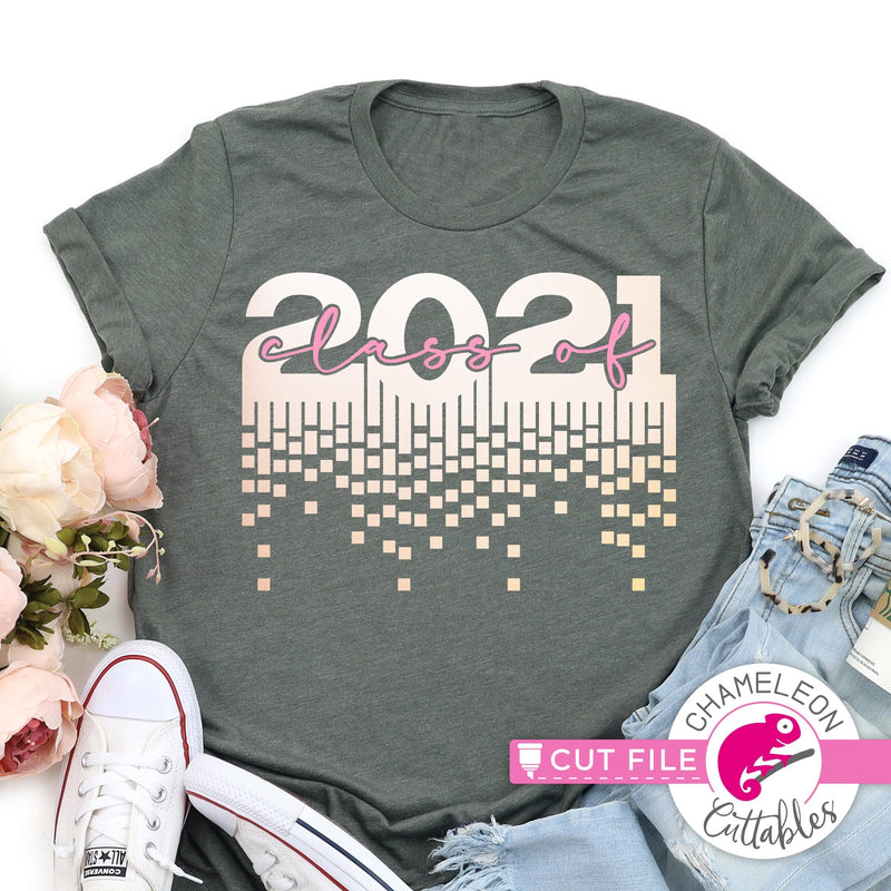 Class of 2021 script Sparkles svg png dxf eps jpeg SVG DXF PNG Cutting File