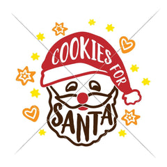 Cookies For Santa Svg Png Dxf Eps Svg Dxf Png Cutting File