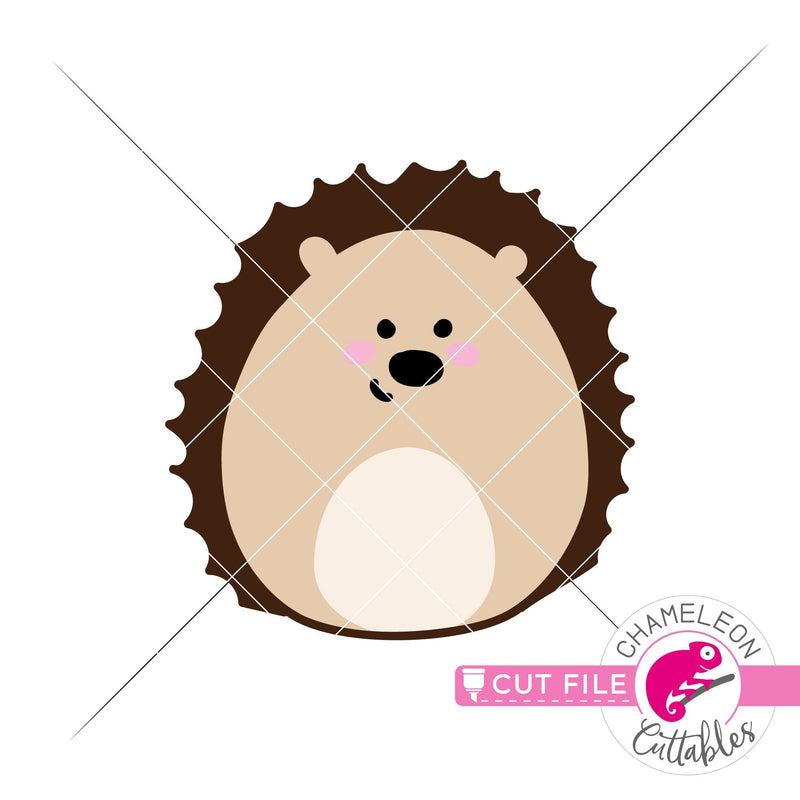 Cute Hedgehog hand drawn svg png dxf eps jpeg SVG DXF PNG Cutting File