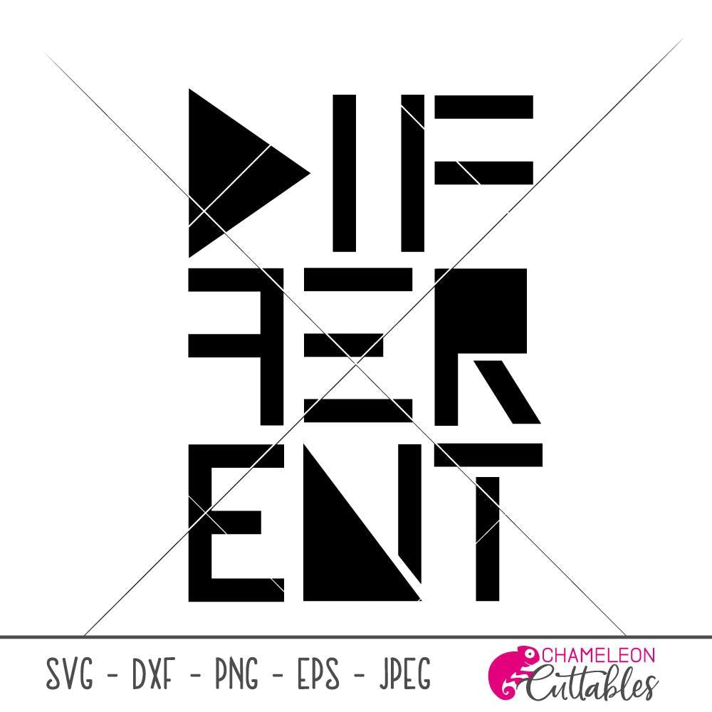 Diff Svg Different svg png dxf eps Chameleon Cuttables LLC | Chameleon Cuttables LLC