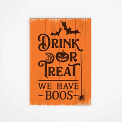 Drink Or Treat We Have Boos Svg Png Dxf Eps Svg Dxf Png Cutting File