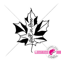 Fall in Love svg png dxf eps jpeg SVG DXF PNG Cutting File