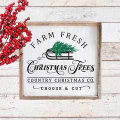 Farm Fresh Christmas Trees Svg Png Dxf Eps Svg Dxf Png Cutting File