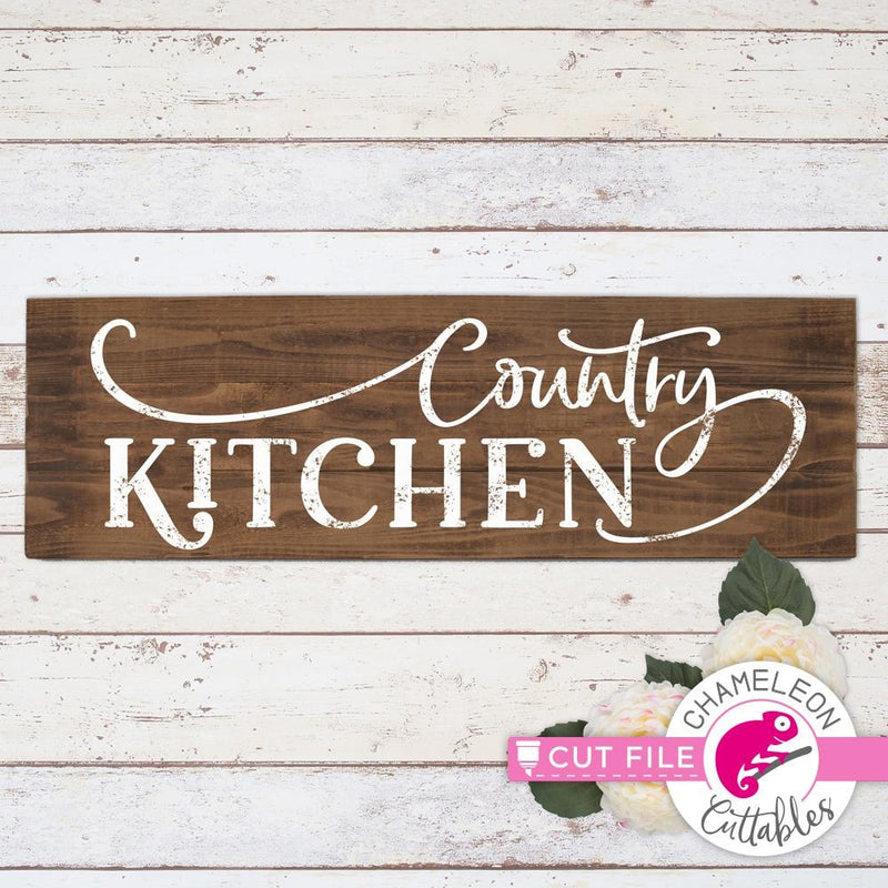 Farmhouse Kitchen Bundle SVG DXF PNG Cutting File