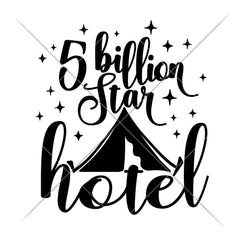 Five Billion Star Hotel Svg Png Dxf Eps Svg Dxf Png Cutting File