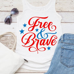 Free & Brave Svg Png Dxf Eps Svg Dxf Png Cutting File