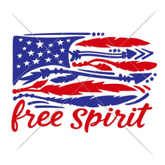 Free Spirit Flag With Feathers And Arrows Svg Png Dxf Eps Svg Dxf Png Cutting File