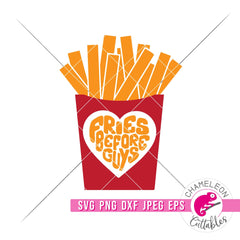 Fries before guys svg png dxf eps jpeg SVG DXF PNG Cutting File