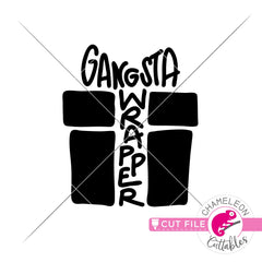 Gangsta Wrapper svg png dxf eps jpeg SVG DXF PNG Cutting File