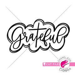 Grateful svg png dxf eps jpeg SVG DXF PNG Cutting File