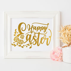 Happy Easter Svg Png Dxf Eps Svg Dxf Png Cutting File