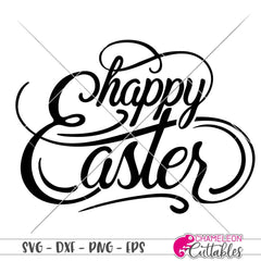 Happy Easter svg png dxf eps SVG DXF PNG Cutting File