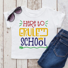 Here To Rule School Svg Png Dxf Eps Svg Dxf Png Cutting File