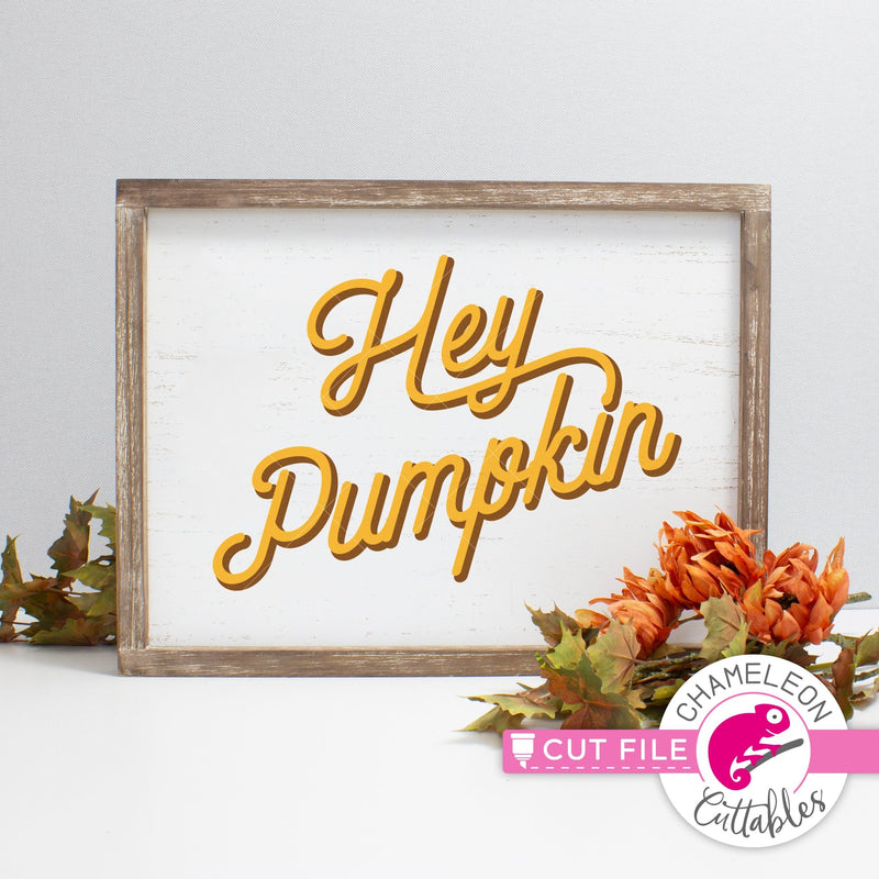 Hey pumpkin svg png dxf eps jpeg SVG DXF PNG Cutting File