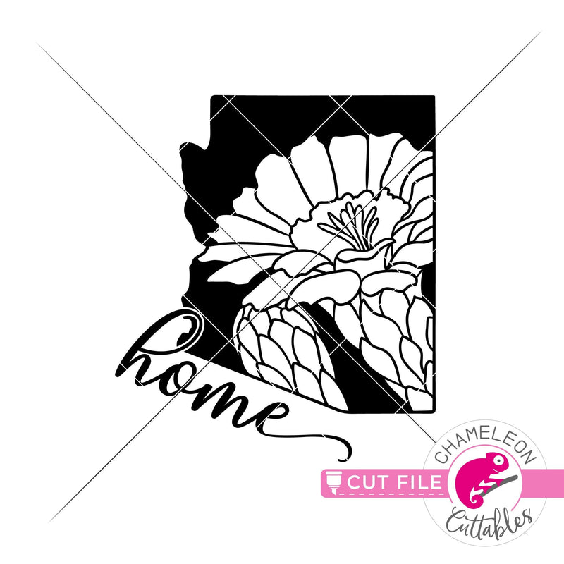 Home Arizona state flower saguaro blossom svg png dxf eps jpeg SVG DXF PNG Cutting File