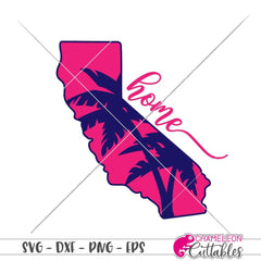 Home California palm trees svg png dxf eps SVG DXF PNG Cutting File