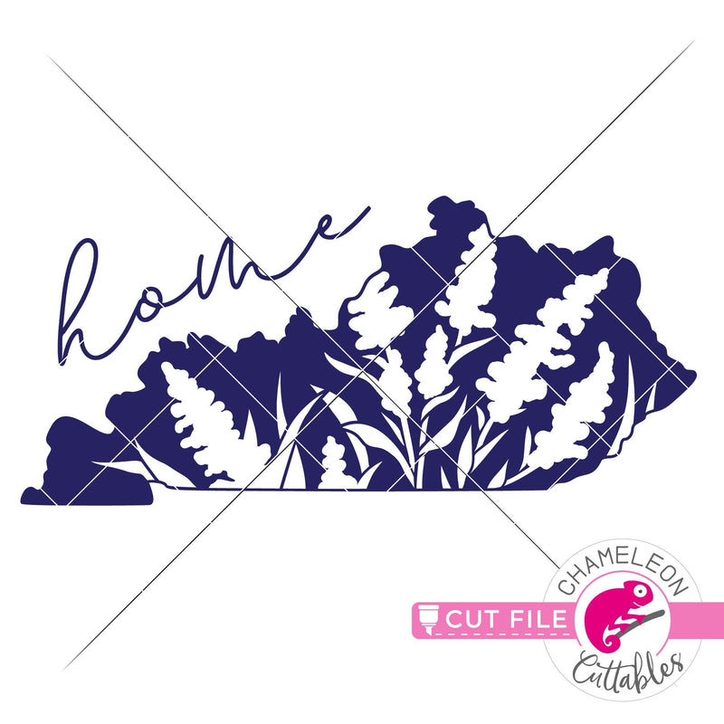 Home Kentucky state flower goldenrod outline svg png dxf eps jpeg SVG DXF PNG Cutting File