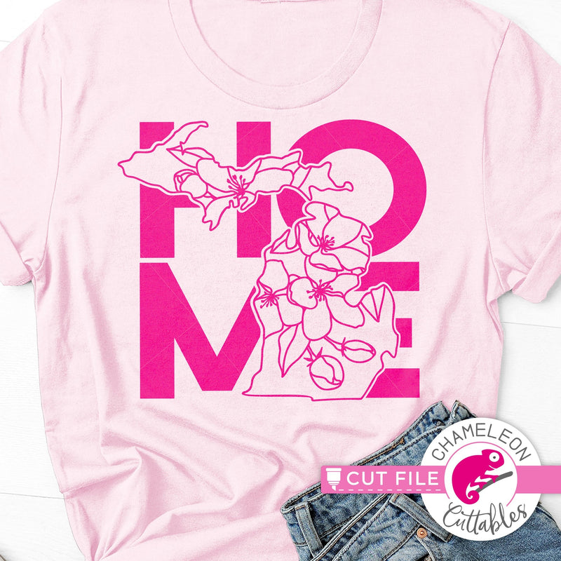 Home Michigan state flower apple blossom outline svg png dxf eps jpeg SVG DXF PNG Cutting File