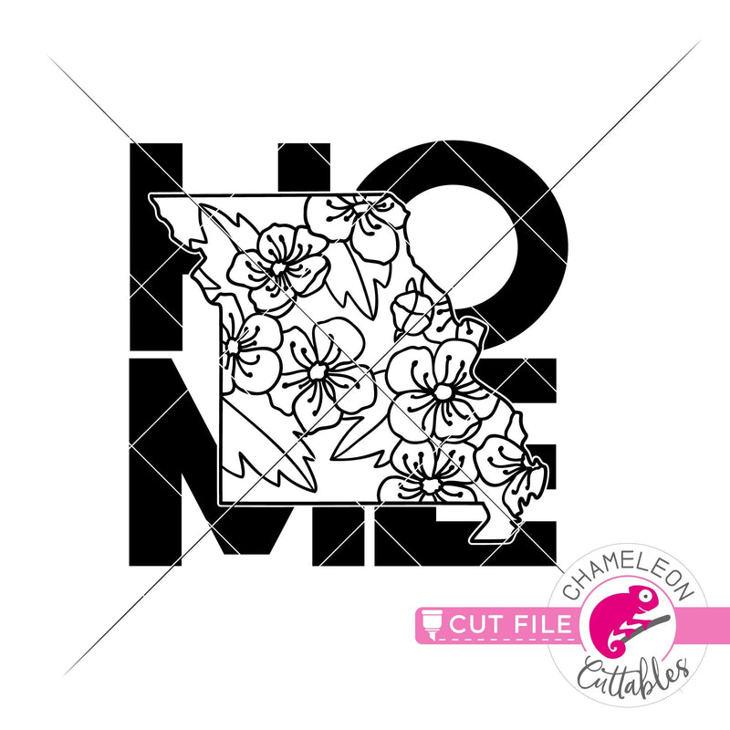 Home Missouri state flower hawthorn square svg png dxf eps jpeg SVG DXF PNG Cutting File