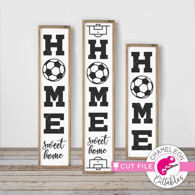 Home Soccer vertical svg png dxf SVG DXF PNG Cutting File