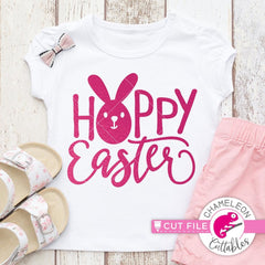 Hoppy Easter Svg Png Dxf Eps Svg Dxf Png Cutting File