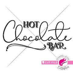 Hot Chocolate Bar svg png dxf eps jpeg SVG DXF PNG Cutting File