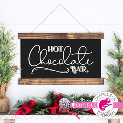 Hot Chocolate Bar svg png dxf eps jpeg SVG DXF PNG Cutting File
