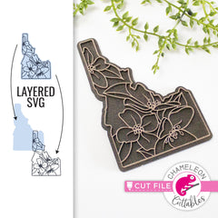 Idaho state flower SVG png dxf eps jpeg SVG DXF PNG Cutting File