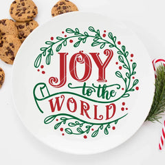 Joy To The World With Branches Svg Png Dxf Eps Svg Dxf Png Cutting File