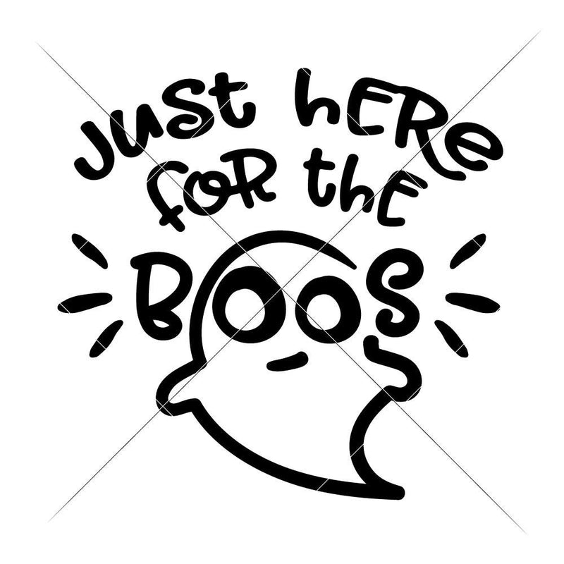 Just here for the Boos 1 svg png dxf eps SVG DXF PNG Cutting File