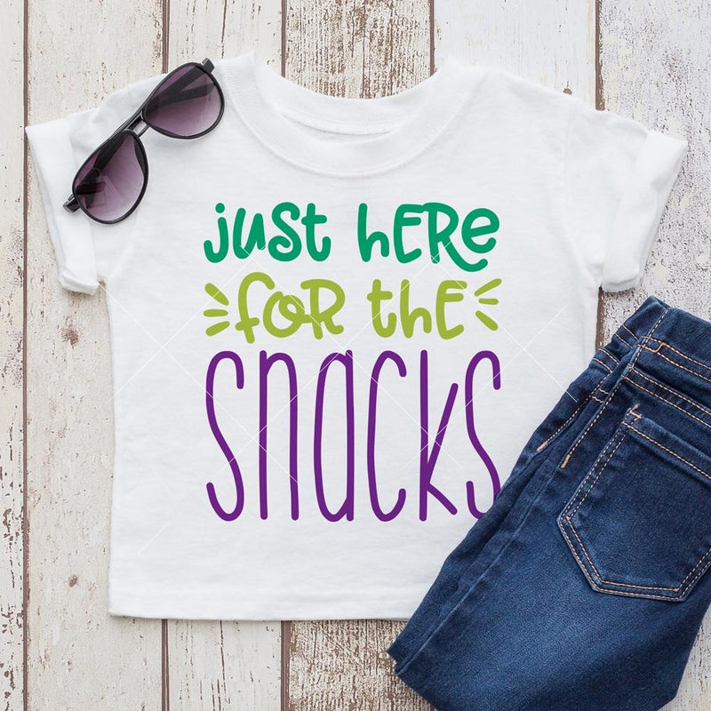 Just here for the snacks svg png dxf eps SVG DXF PNG Cutting File