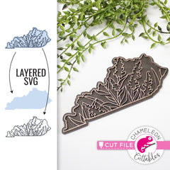 Kentucky state flower SVG png dxf eps jpeg SVG DXF PNG Cutting File