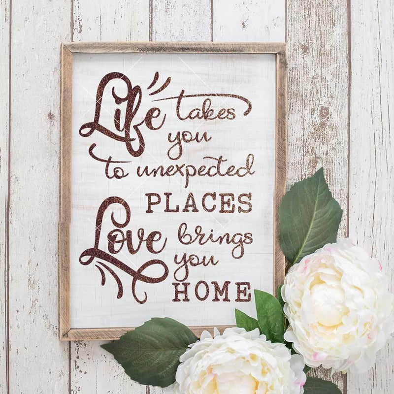 Life takes you unexpected places svg png dxf eps SVG DXF PNG Cutting File