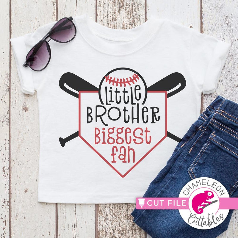 Little Brother biggest Fan svg png dxf eps SVG DXF PNG Cutting File