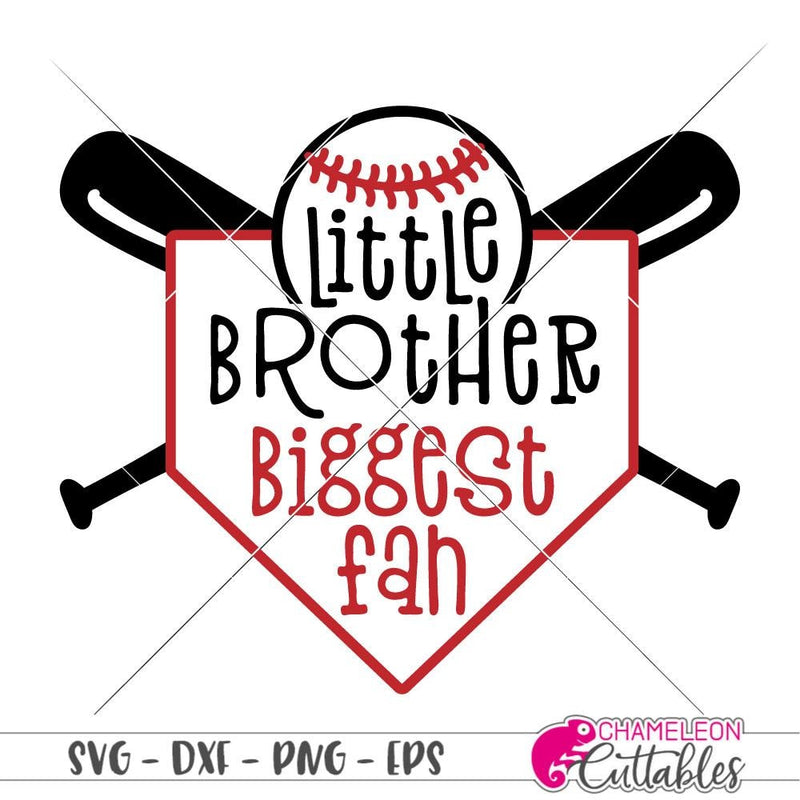 Little Brother biggest Fan svg png dxf eps SVG DXF PNG Cutting File