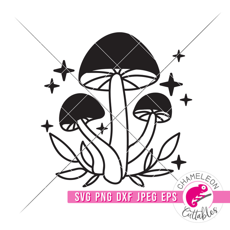 Mushroom Magical svg png dxf eps jpeg