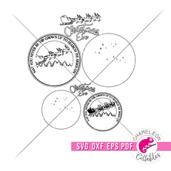May you never be too grown up to search the Skies on Christmas Eve svg dxf eps pdf SVG DXF PNG Cutting File
