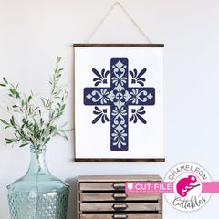 Mediterranean Style Cross svg png dxf eps jpeg SVG DXF PNG Cutting File