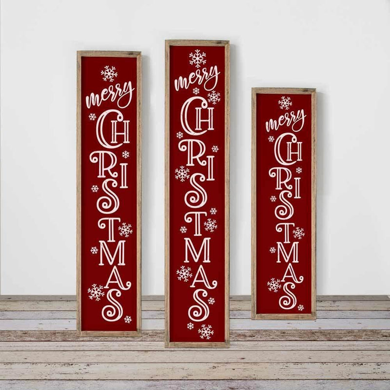 Merry Christmas Vertical Svg Png Dxf Eps Svg Dxf Png Cutting File