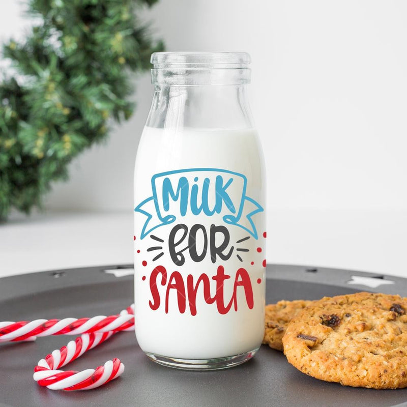 Milk For Santa Svg Png Dxf Eps Svg Dxf Png Cutting File