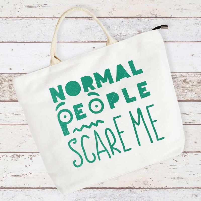 Normal People Scare Me Svg Png Dxf Eps Svg Dxf Png Cutting File