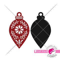 Ornament template 3 svg png dxf eps jpeg SVG DXF PNG Cutting File